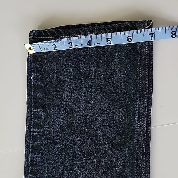 Hollister Slim Straight Blue Jeans Denim Pants Medium Wash Button Fly Pockets 30 - Picture 12 of 12